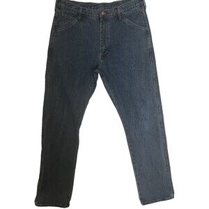 ROUND HOUSE Jeans 36x34 Made in USA 5-Pocket Blue Denim 100% Cotton